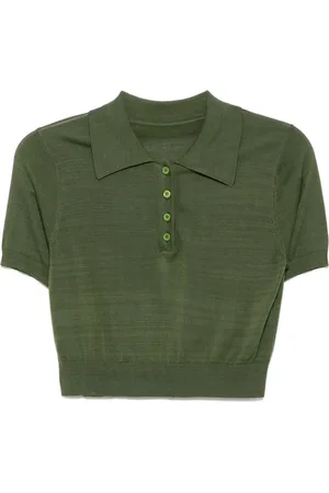 Cynthia Rowley Gestricktes Poloshirt