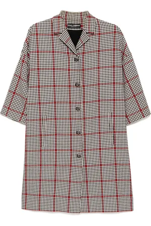 Dolce & Gabbana Dolce & Gabbana Fischgrätenmantel mit 3/4 Ärmeln