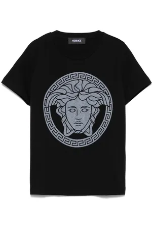 VERSACE Medusa T-Shirt mit Greca-Print