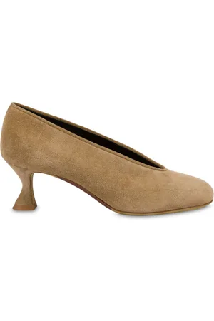 Moschino Pumps aus Kalbswildleder