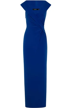Ralph Lauren Verdrehtes Maxikleid