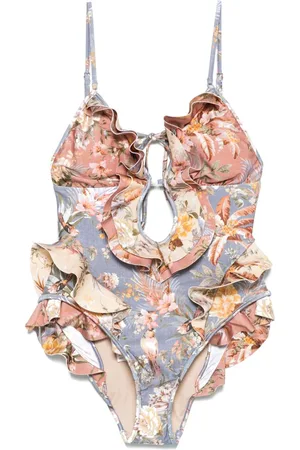 ZIMMERMANN Tallow Waterfall Frill Badeanzug