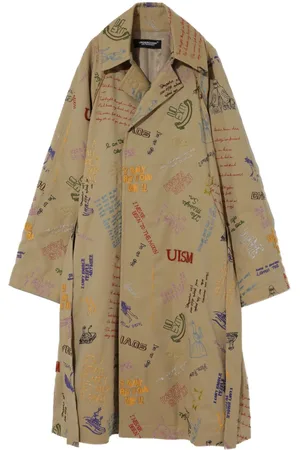 UNDERCOVER Bestickter Trenchcoat