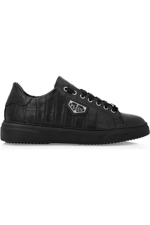Philipp Plein Iconic Plein Sneakers mit Kroko-Optik