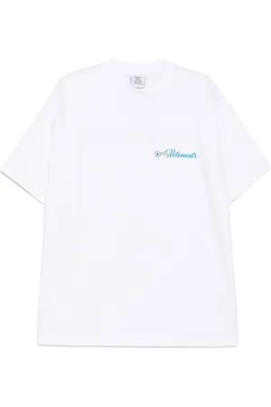 Vetements T-Shirt mit Logo-Print