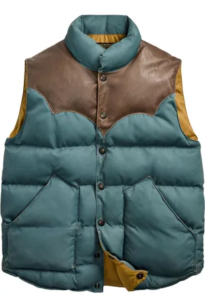 Ralph Lauren Gefütterte Weste mit Stehkragen