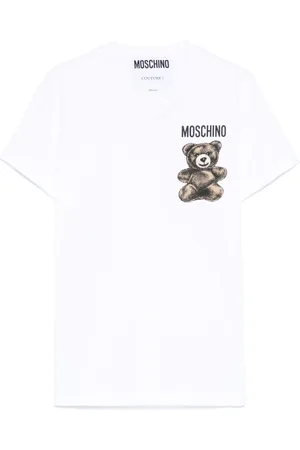Moschino T-Shirt mit Leo Teddy-Print