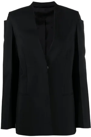 Givenchy Einreihige Jacke ohne Kragen