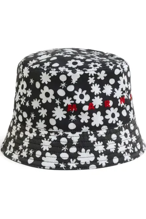 Marni Fischerhut mit Blumen-Print