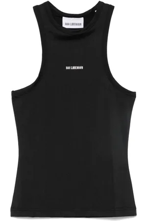 HAN Kjøbenhavn Trägershirt mit Logo-Applikation
