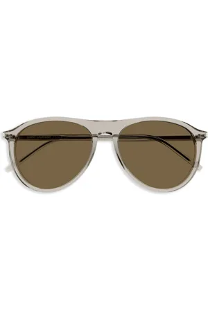 Saint Laurent Getönte Pilotenbrille