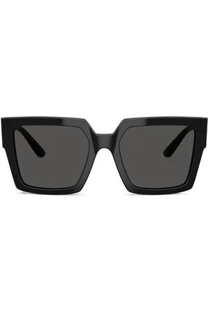 Dolce & Gabbana Eckige Sonnenbrille mit Logo-Schild