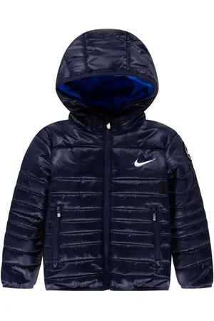 Nike Gefütterte Jacke mit Logo-Stickerei