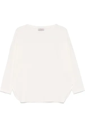 ALBERTO BIANI Bluse mit Kreppstruktur