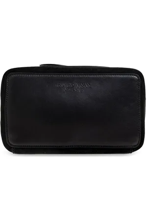 Giorgio Armani Kulturbeutel aus Leder