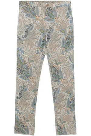 Etro Tapered-Hose mit Paisley-Print