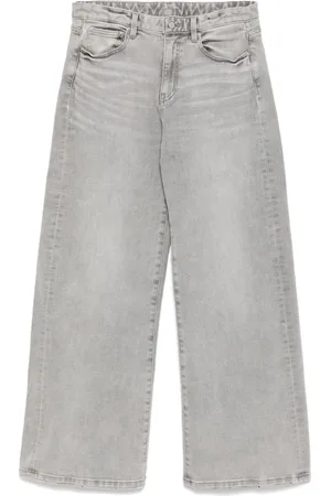 JNBY Ausgeblichene Wide-Leg-Jeans