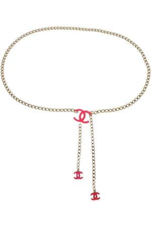 CHANEL 2004 Kettengürtel mit CC-Logos