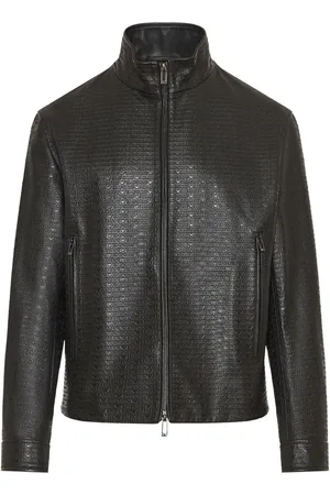 Emporio Armani Jacke mit Logo-Prägung