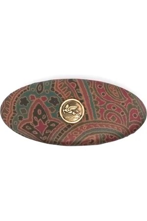 Etro Haarspange mit Paisley-Print