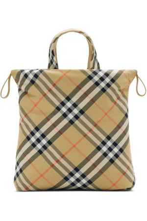 Burberry Check Tote Bag