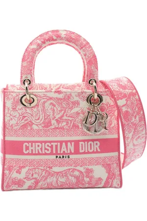Dior 2020s mittelgroße Lady D-Lite Tote Bag