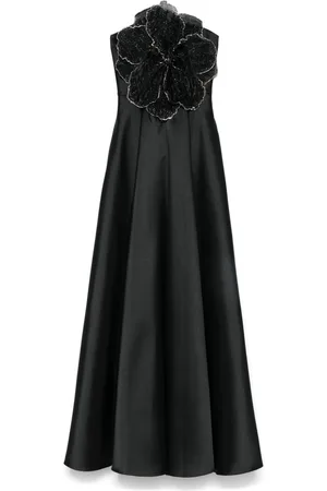 NISSA Maxikleid mit Blumenapplikation