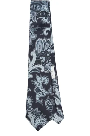 Etro Seidenkrawatte mit Paisleymuster