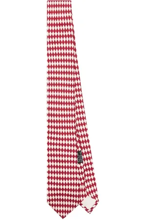 Dolce & Gabbana 2000s Krawatte mit Rauten-Jacquard