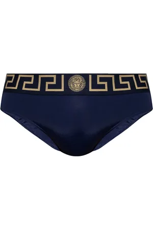 VERSACE Slip mit Greca-Bund