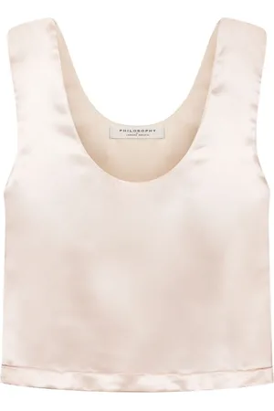 Serafini Top aus Seide