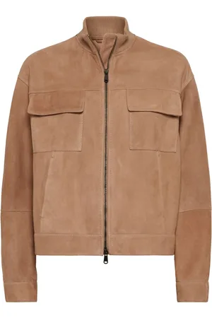 Brunello Cucinelli Couture Jacke aus Wildleder