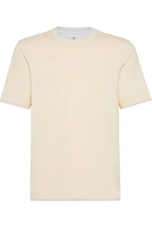 Brunello Cucinelli T-Shirt im Layering-Look