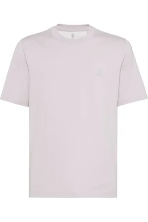 Brunello Cucinelli T-Shirt mit Logo-Print