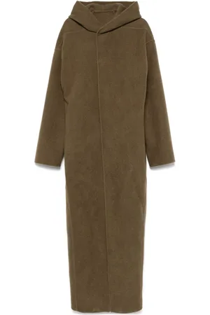 Rick Owens Mantel mit Kapuze