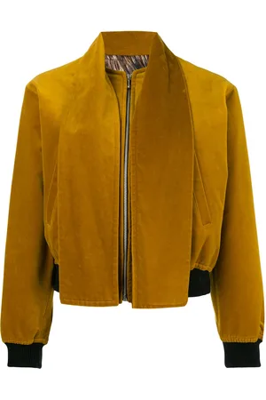 Jean Paul Gaultier Samtbomberjacke mit Kragen