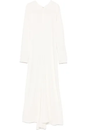 Victoria Beckham Fein geripptes Kreppkleid