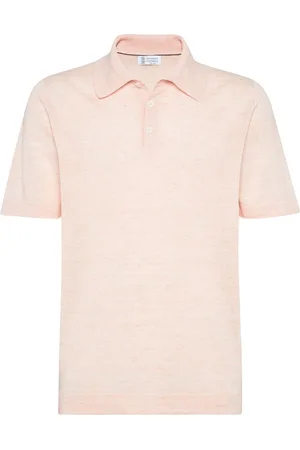 Brunello Cucinelli Fein gestricktes Poloshirt