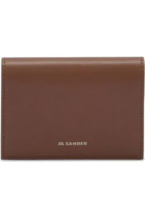 Jil Sander Portemonnaie mit Logo-Stempel