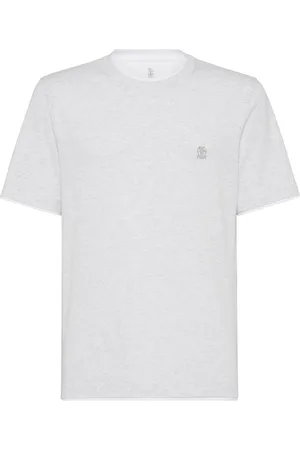 Brunello Cucinelli T-Shirt im Layering-Look