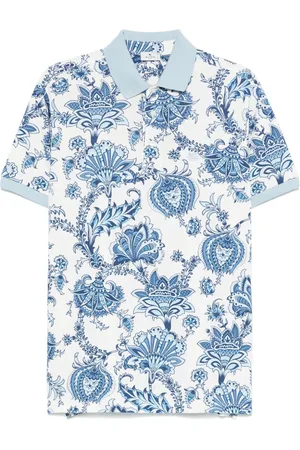 Etro Poloshirt mit Paisley-Print