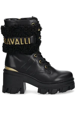 Roberto Cavalli Stiefel mit Logo