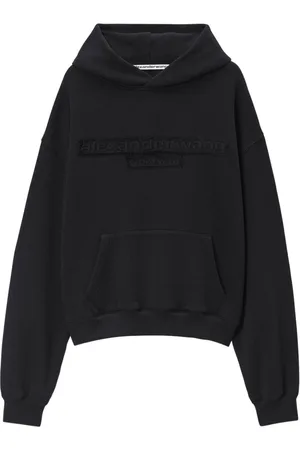 Alexander Wang Hoodie mit Distressed-Logo