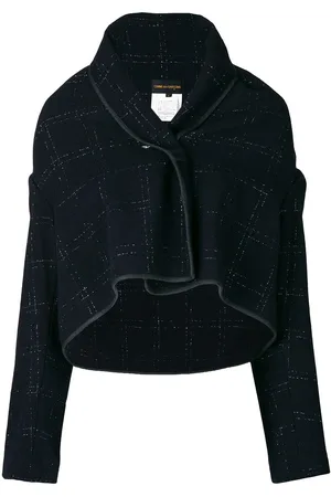 Comme des Garçons Cropped-Jacke aus Wollgemisch