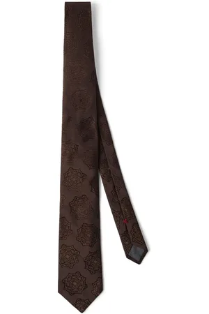 Brunello Cucinelli Seidenkrawatte aus Paisley-Jacquard
