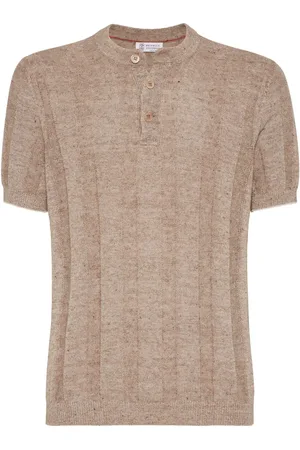 Brunello Cucinelli Gestricktes T-Shirt