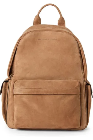 Brunello Cucinelli Rucksack aus Wildleder