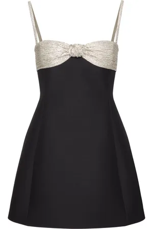 VALENTINO GARAVANI Crepe Couture Minikleid