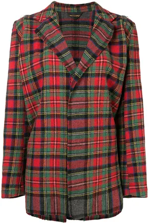 Comme des Garçons Jacke mit Schottenkaro
