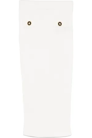 Balmain Gerippter Midirock